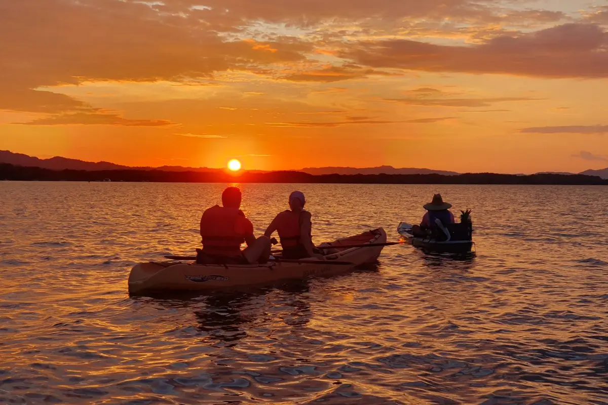 Manglares y kayak al atardecer en Golfo Dulce - Image 1